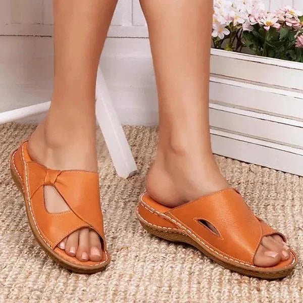 Lisslune | Leather sandals with arch support