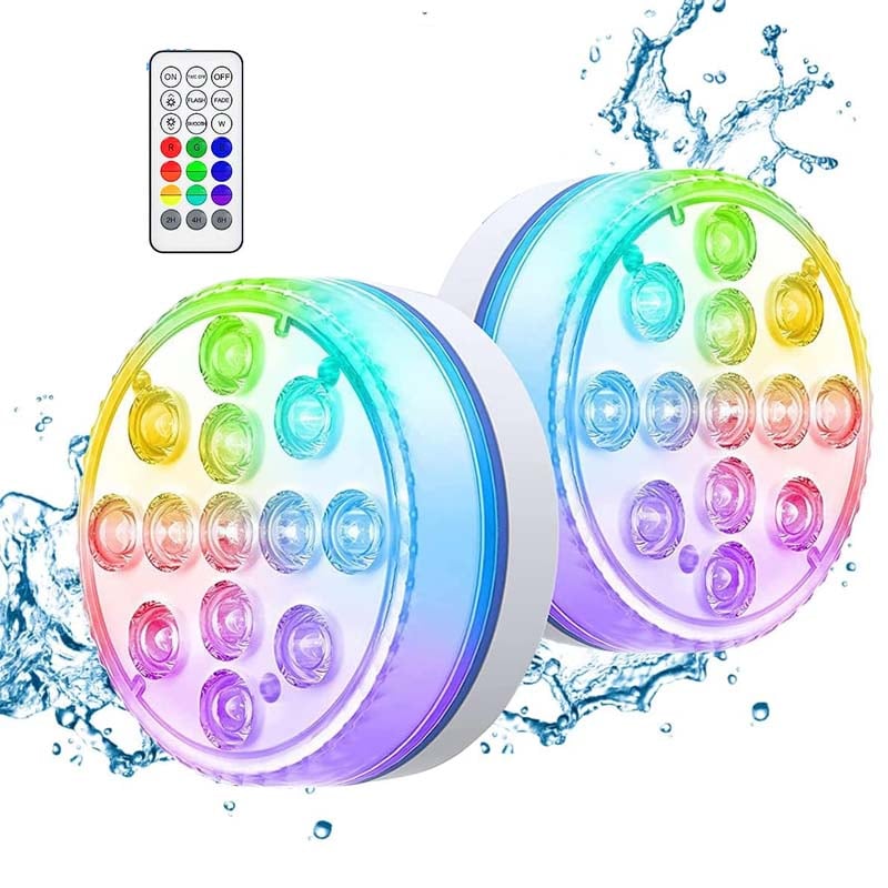 Lisslune | Double-layer waterproof self-adhesive LED pool light