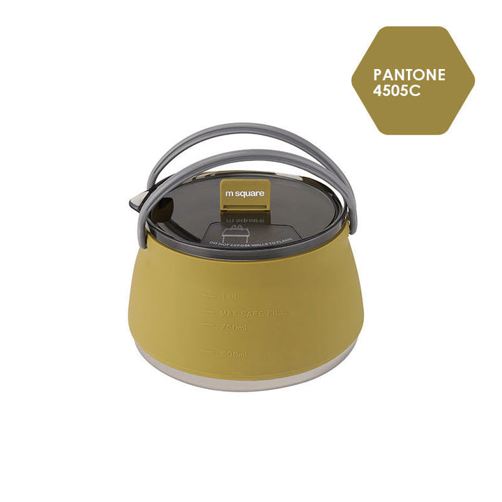 Lisslune | Camping Outdoor Silicone Foldable Kettle