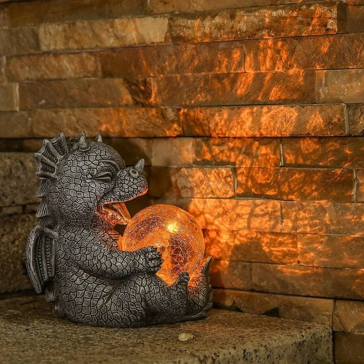 Lisslune | DrakoFang Dragon-Inspired Table Lamp – Bold Silhouette with Warm Ambient Glow