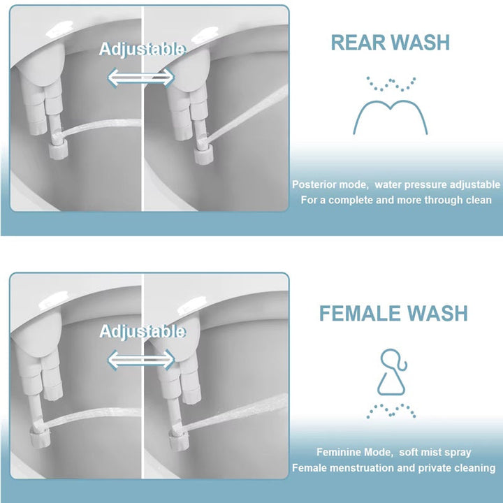 Lisslune | Ultra-Thin Bidet Attachment For Toilet