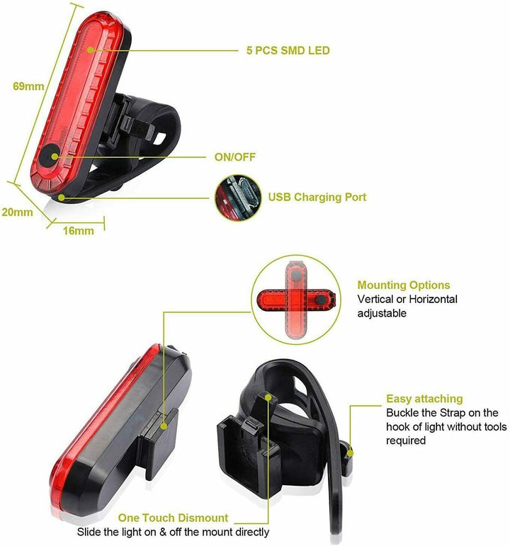 Lisslune | Bike Light Set - LumenGuard™