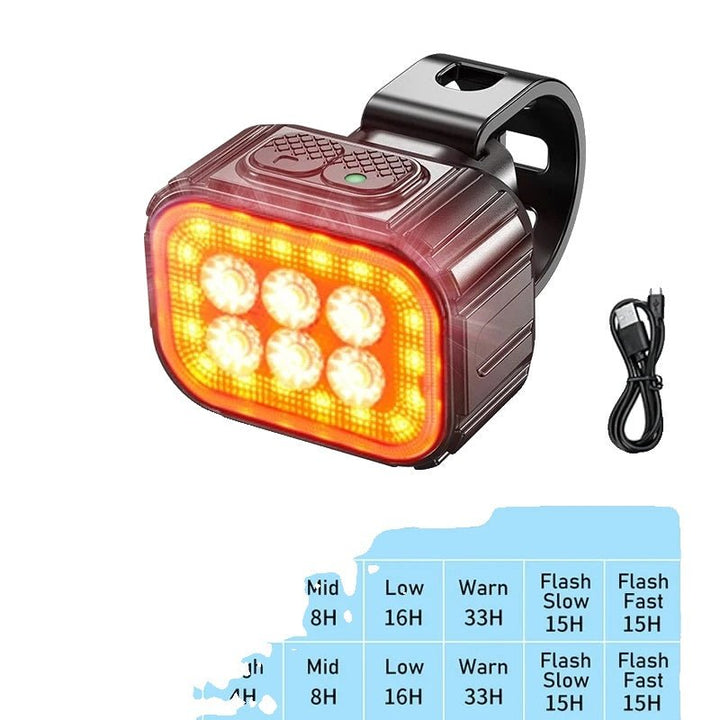 Lisslune | BikeBeam – Rechargeable bicycle light set for maximum visibility & safety