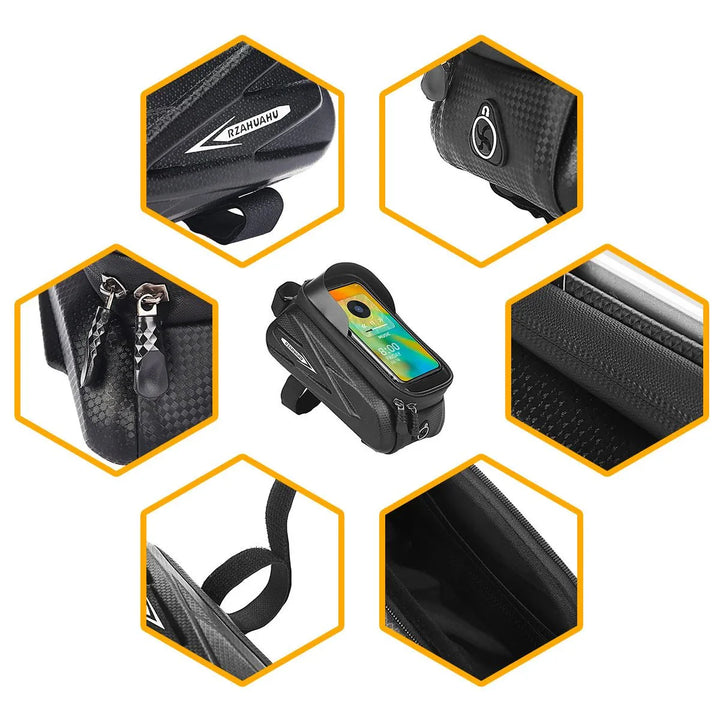 Lisslune | BikeGear PRO – Waterproof bike bag with touchscreen & headphone jack