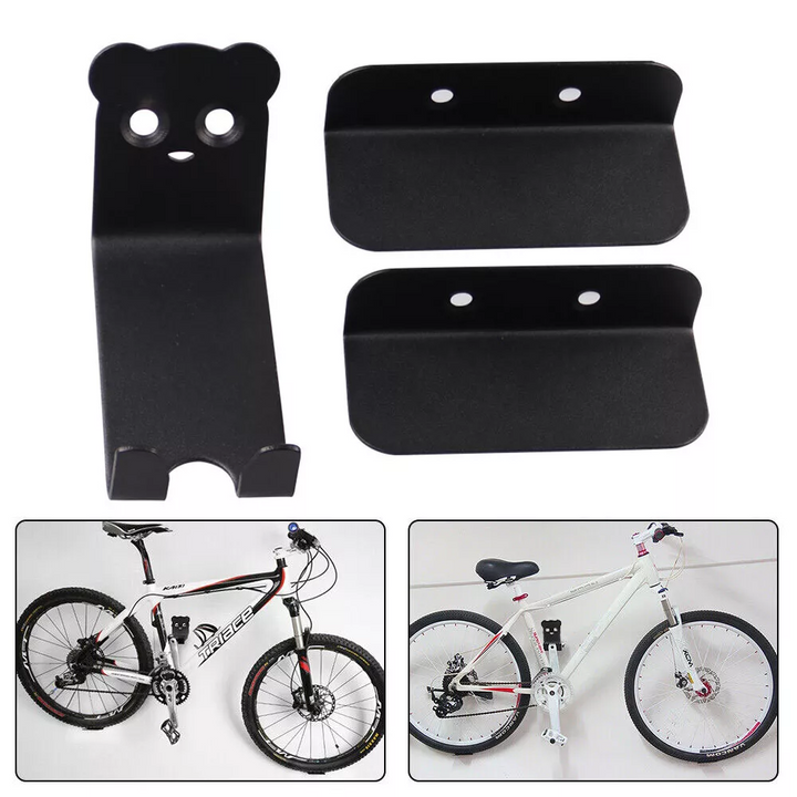 Lisslune | WallGrip Bike Hook – Space-Saving Steel Bike Wall Holder