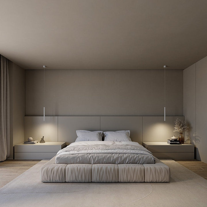 Lisslune | RayAura Minimalistic LED Pendant Light | Modern Design | Elegant Ceiling Lamp for Living Room & Office