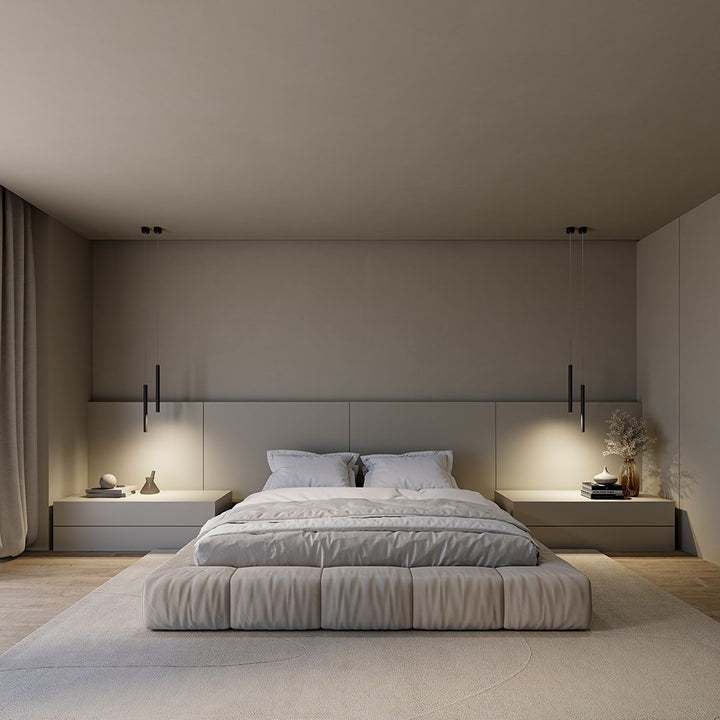 Lisslune | RayAura Minimalistic LED Pendant Light | Modern Design | Elegant Ceiling Lamp for Living Room & Office