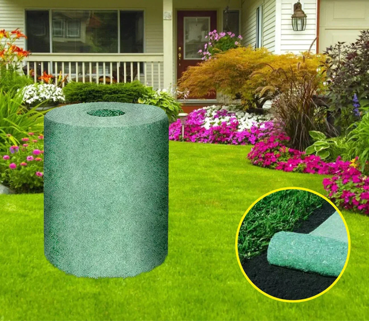 Lisslune | Biodegradable Netted Grass Seed Mat | All-in-One Growth System for Quick Germination in Sun, Shade & Slopes