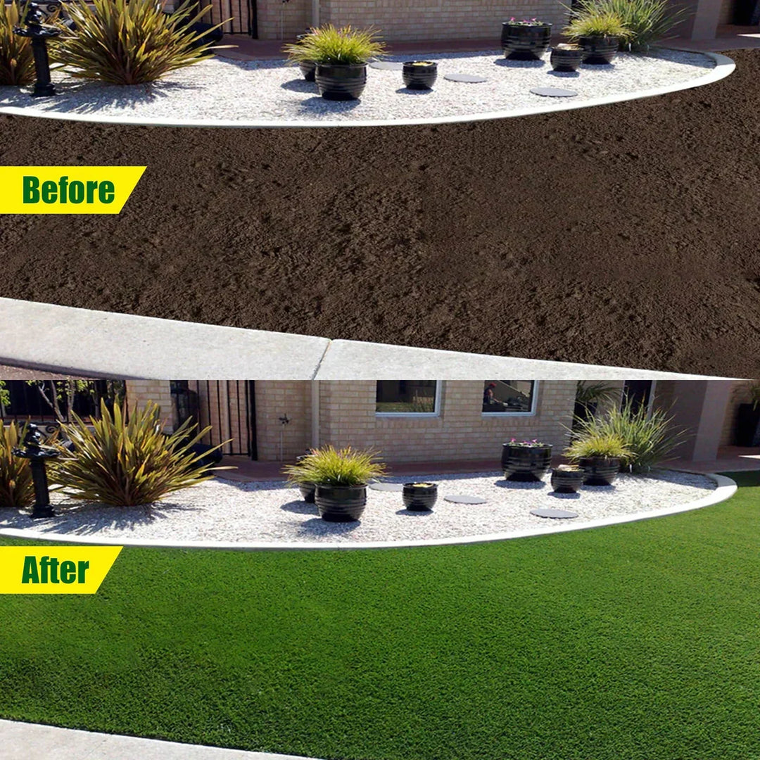 Lisslune | Biodegradable Netted Grass Seed Mat | All-in-One Growth System for Quick Germination in Sun, Shade & Slopes