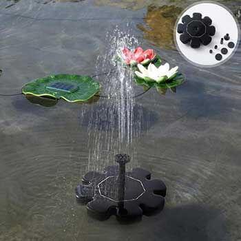 Lisslune | Solar-Powered Easy Bird Fountain Kit