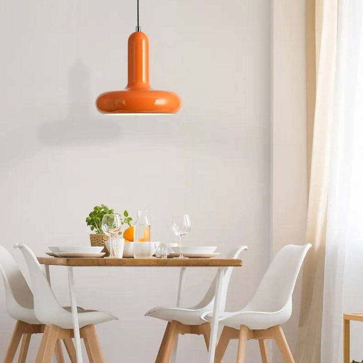 Lisslune | Colorful Nordic Pendant Light – Adjustable LED Ceiling Fixture