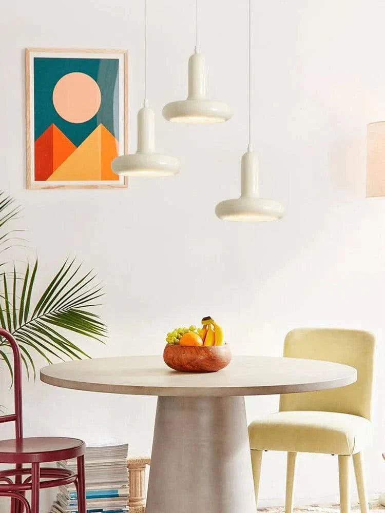 Lisslune | Colorful Nordic Pendant Light – Adjustable LED Ceiling Fixture