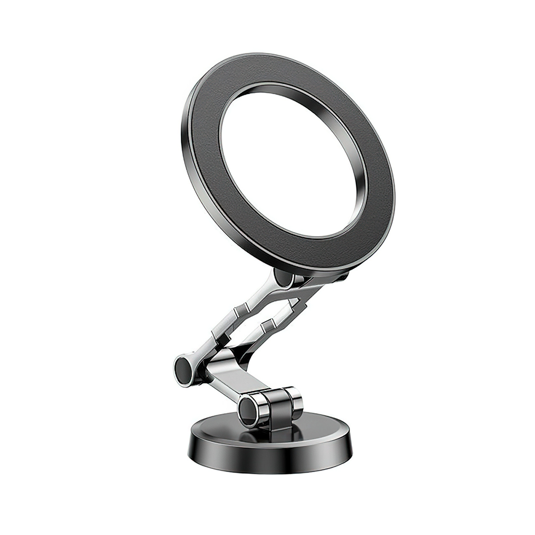 Lisslune | Top Rated Magnetic Car Phone Holder with Adjustable Stand - Best Auto Phone Mount for iPhone