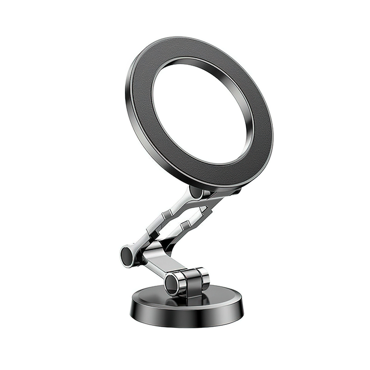 Lisslune | Top Rated Magnetic Car Phone Holder with Adjustable Stand - Best Auto Phone Mount for iPhone