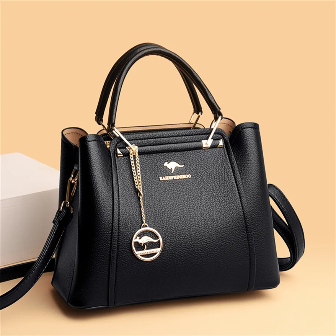 Lisslune | Vivian Luxury Shoulder Bag – Elegant PU Leather Handbag with Crossbody Strap