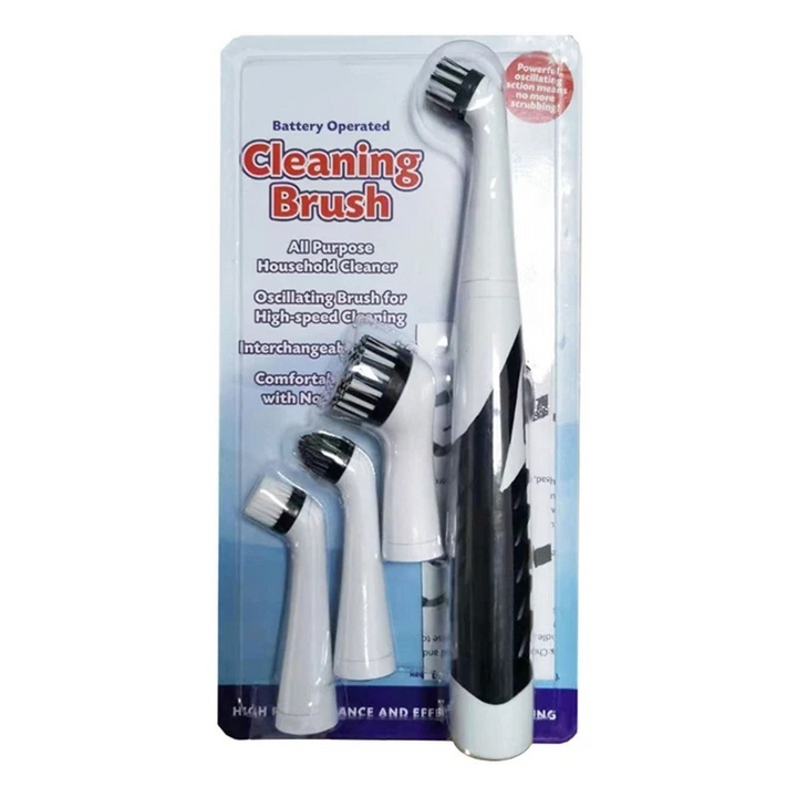 Lisslune | Sonic Cleaning Brush | Versatile, Dual Scrubbing Modes & Effortless Grime Removal for Homeowners