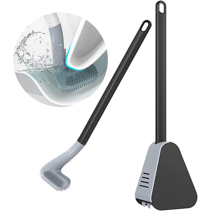 Lisslune | Longer Grip Flexible Silicone Golf Toilet Brush