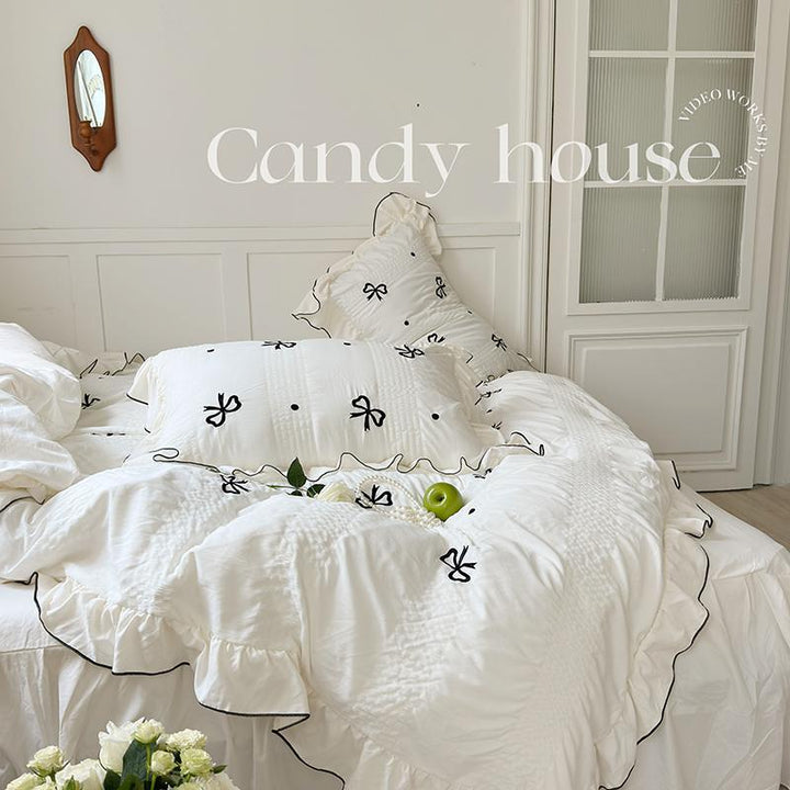Rynx Dreamy Band Ruffle Bed Linen Set
