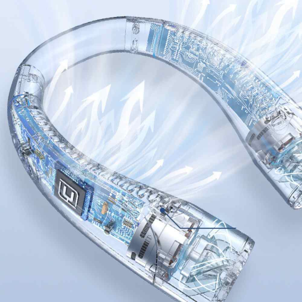 Lisslune | Bladeless Neck Fan with 3 Speeds