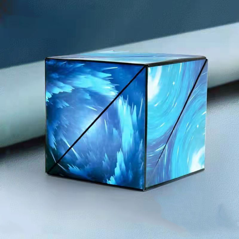 Lisslune | FoldFun Shape Cube – Creative 3D Puzzle for Children and Adults
