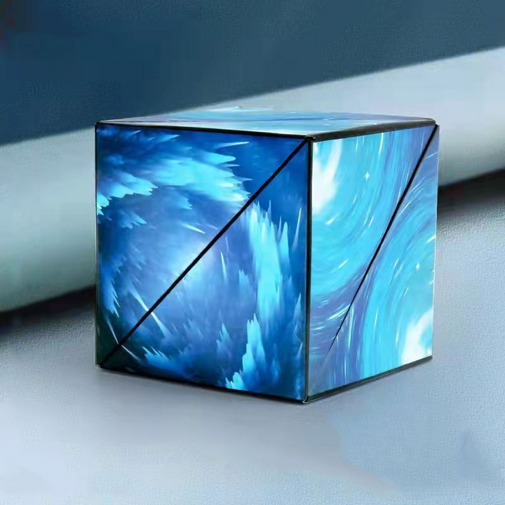 Lisslune | FoldFun Shape Cube – Creative 3D Puzzle for Children and Adults