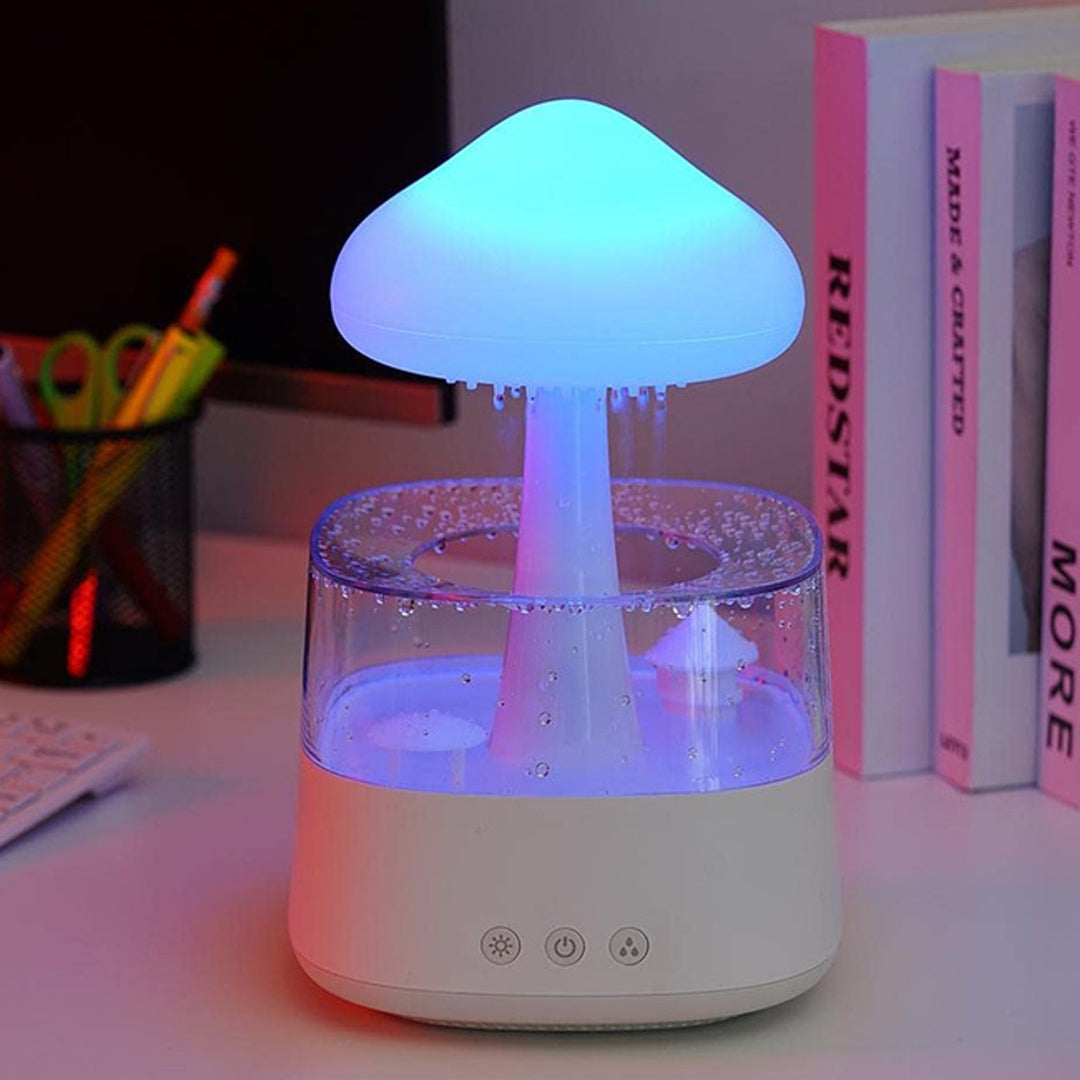 Lisslune | Mushroom Cloud Rain Diffuser Relaxing Humidifier - Atumis