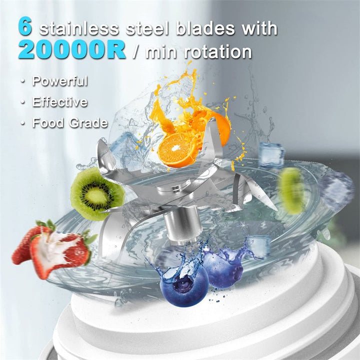 Lisslune | BlendJuicer Pro – Portable Smoothie Blender for Healthy Drinks Anywhere
