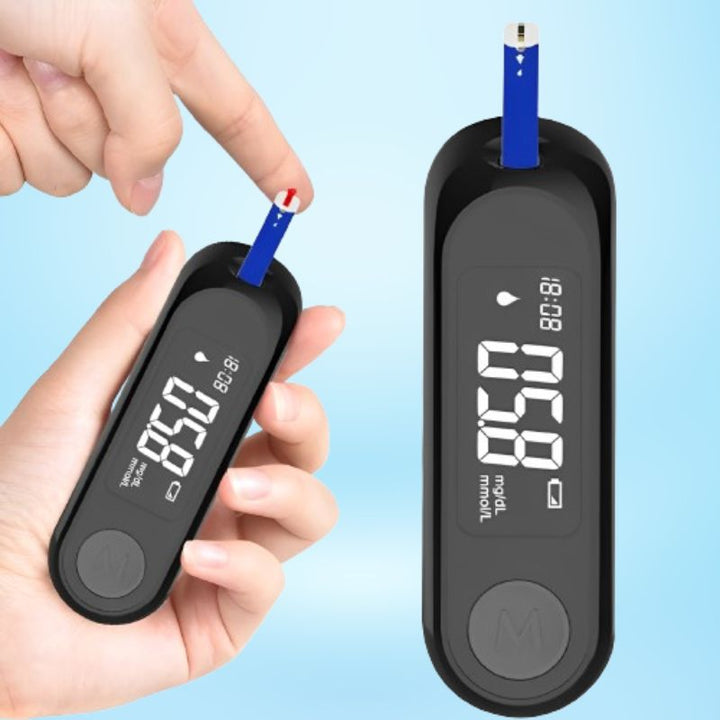 Lisslune | Blood Glucose Monitor Kit with Test Strips and Lancets