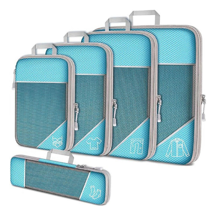 Lisslune | PackMate Compression Travel Set – Space-Saving Travel Cubes for Organized Packing