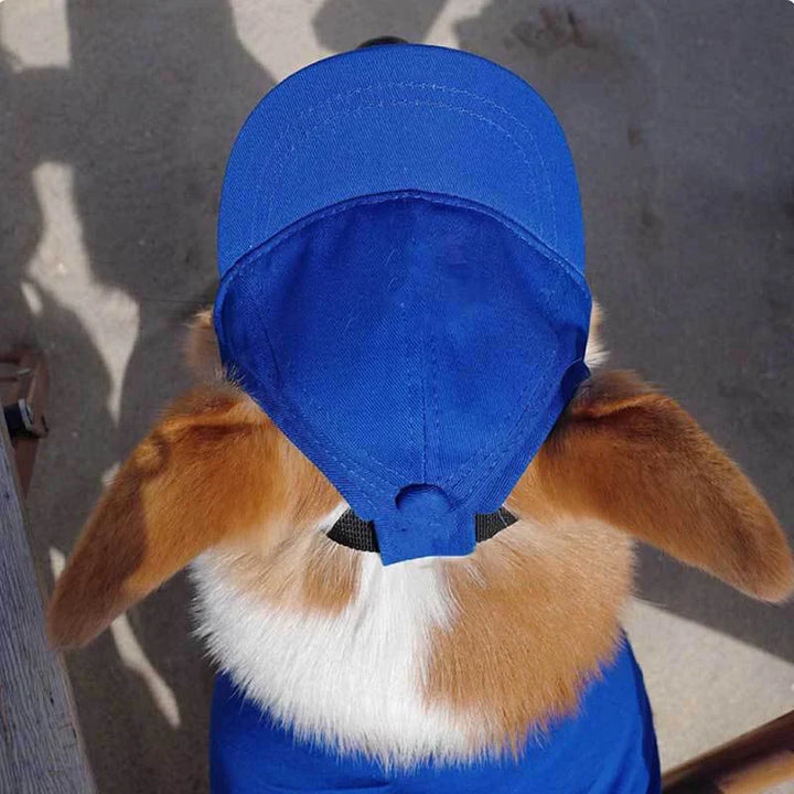 Lisslune | Adjustable Dog Sun Hat - Cute Ear-Out Summer Baseball Cap