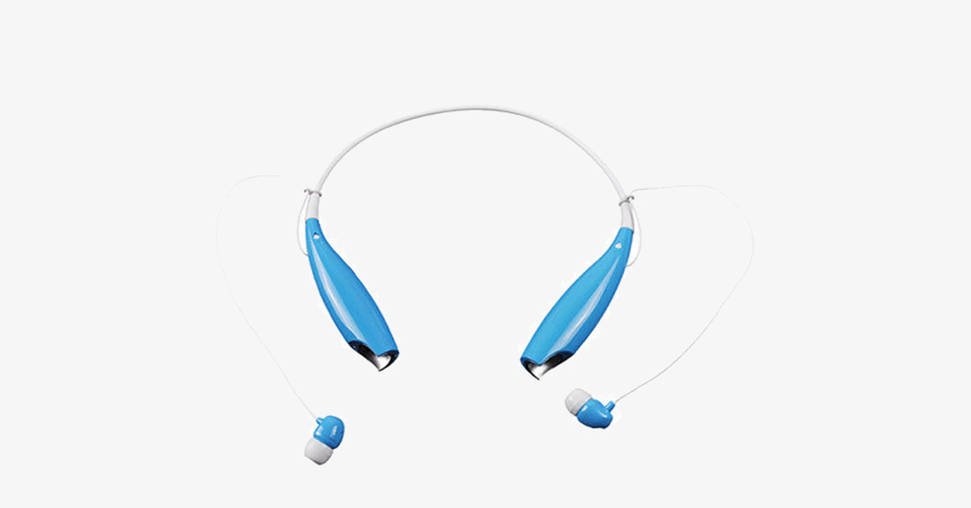 Lisslune | Waterproof Bluetooth Behind-the-Neck Stereo Headset – Music in Your Ears!