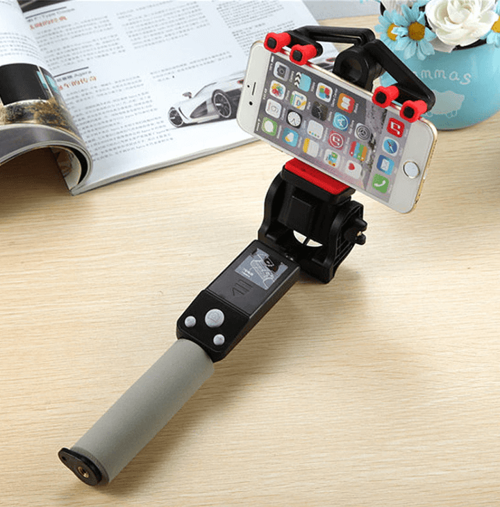 Lisslune | Selfie Stick "Image Arc" with 360° Rotation & Bluetooth Remote Control