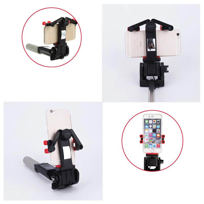 Lisslune | Selfie Stick "Image Arc" with 360° Rotation & Bluetooth Remote Control