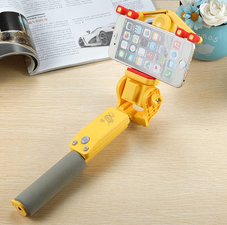 Lisslune | Selfie Stick "Image Arc" with 360° Rotation & Bluetooth Remote Control