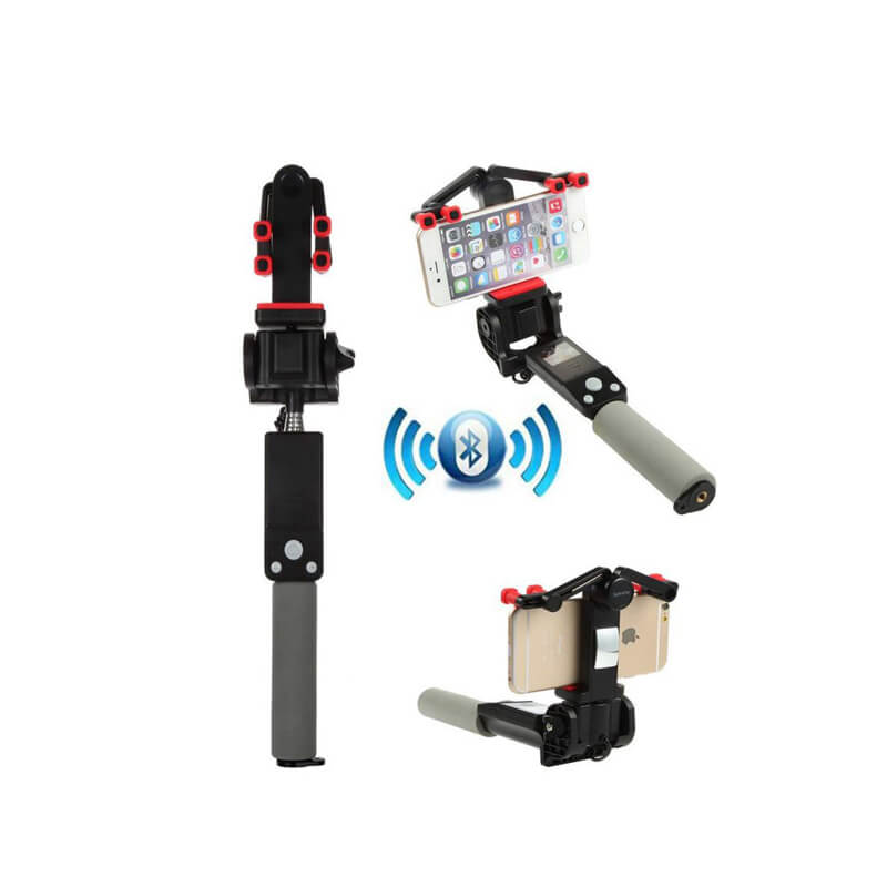 Lisslune | Selfie Stick "Image Arc" with 360° Rotation & Bluetooth Remote Control