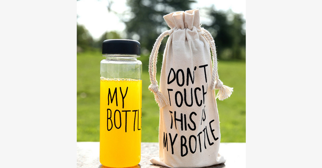 Lisslune | My Bottle Transparent Water Bottle