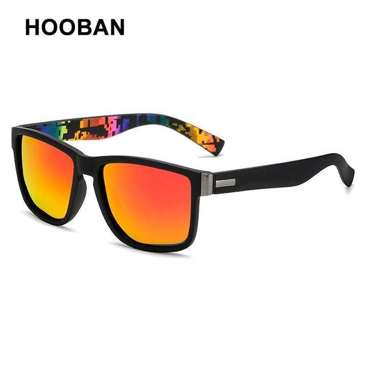 Lisslune | Square Frame Retro Sunglasses Unisex Polarized Sunglasses