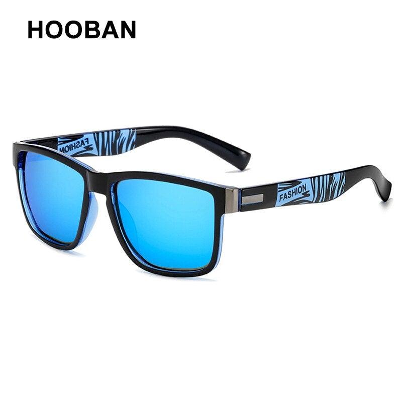 Lisslune | Square Frame Retro Sunglasses Unisex Polarized Sunglasses
