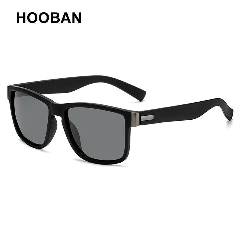 Lisslune | Square Frame Retro Sunglasses Unisex Polarized Sunglasses