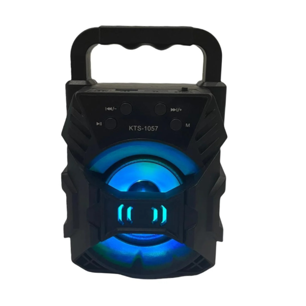 Lisslune | SoundPulse Wireless Speaker – Bluetooth Speaker with FM, USB & Light Show