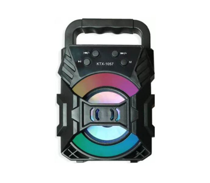 Lisslune | SoundPulse Wireless Speaker – Bluetooth Speaker with FM, USB & Light Show