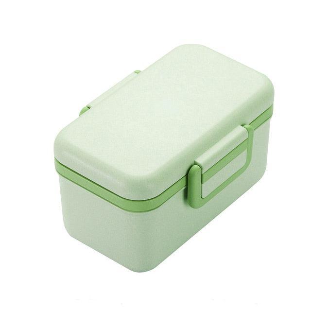 Lisslune | Sustainable Style Bamboo Lunchbox Set: The perfect meal companion on the go