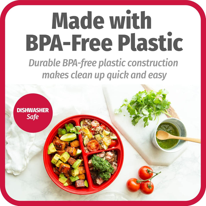 Lisslune | BPA-free Meal Prep Containers, Set of 10