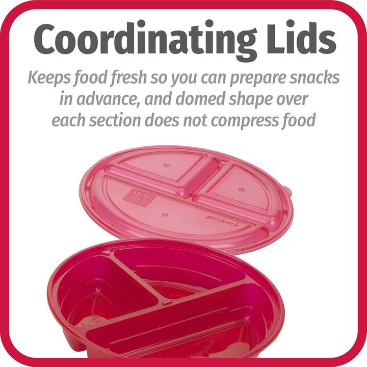 Lisslune | BPA-free Meal Prep Containers, Set of 10