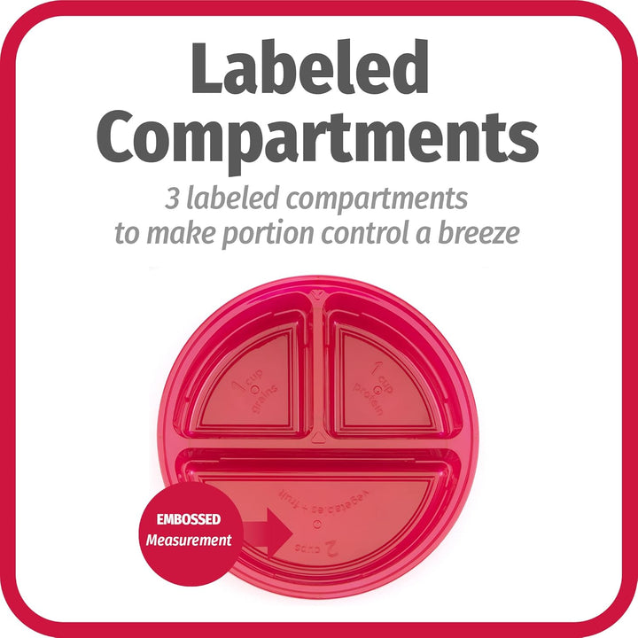 Lisslune | BPA-free Meal Prep Containers, Set of 10