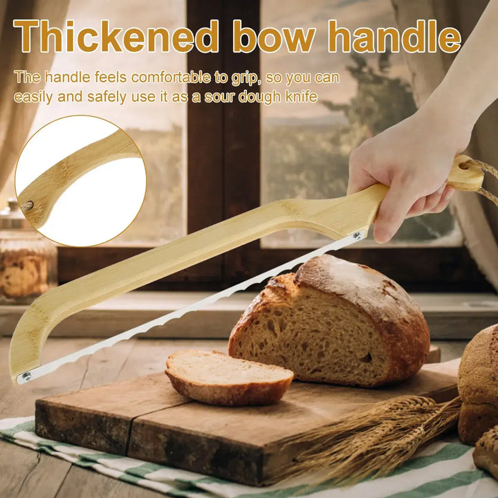 Lisslune | Perfect Bread Knife For Effortless Slicing