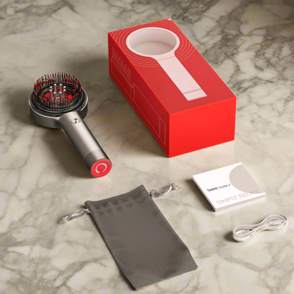 Lisslune | Red Light Therapy Scalp Massage Brush