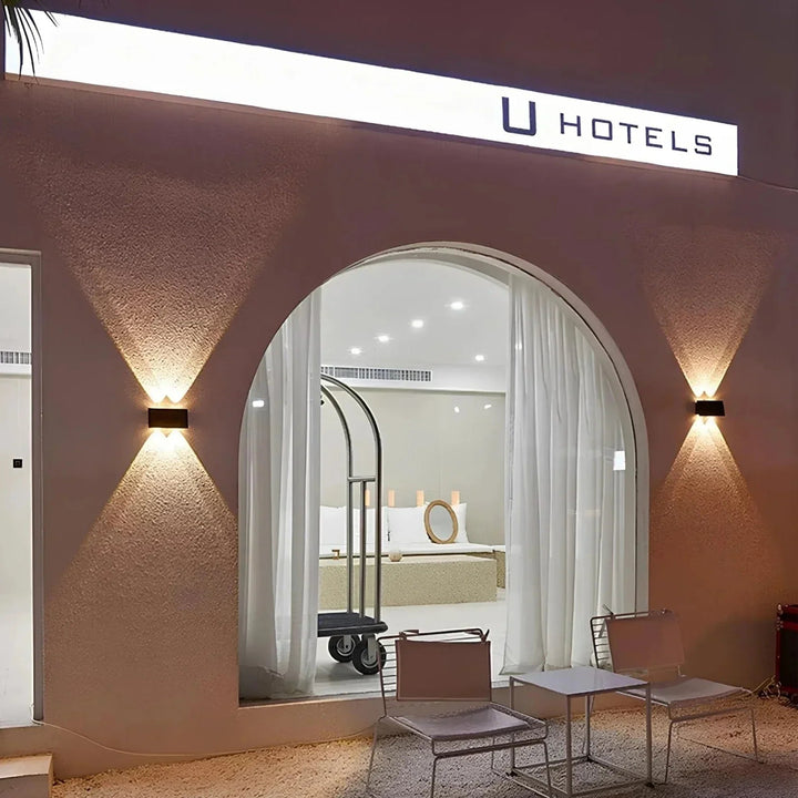 Lisslune | SolarGlow Elegant Solar Wall Light – Stylish and Energy Saving Outdoor Lighting