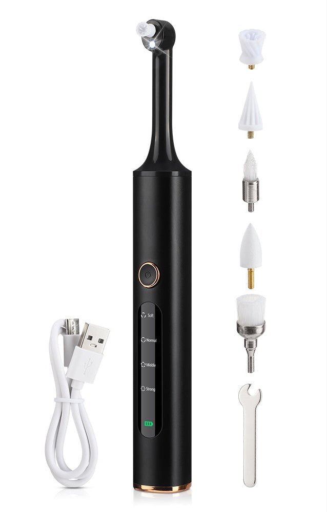 Lisslune | BrightDent Pro – 5-in-1 Wireless Dental Cleaner for a Radiant Smile
