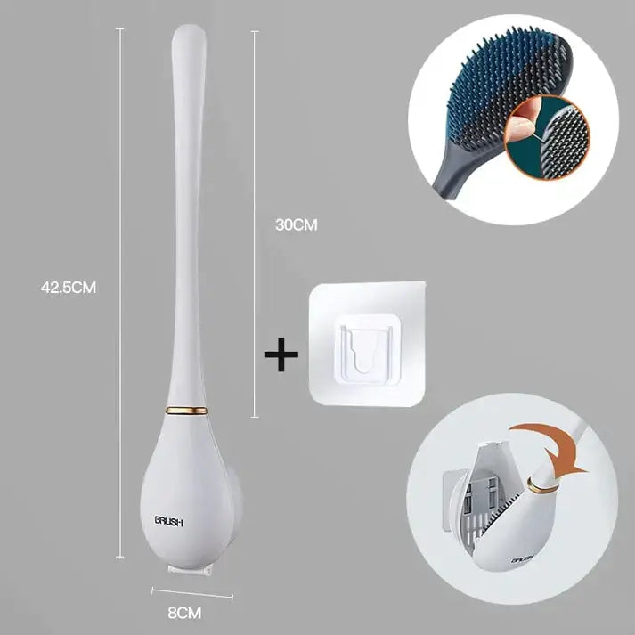 Lisslune | Elegant and hygienic toilet brush made of silicone - SmartBrush
